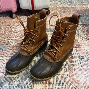 L.L. Bean Brown Duck Boots